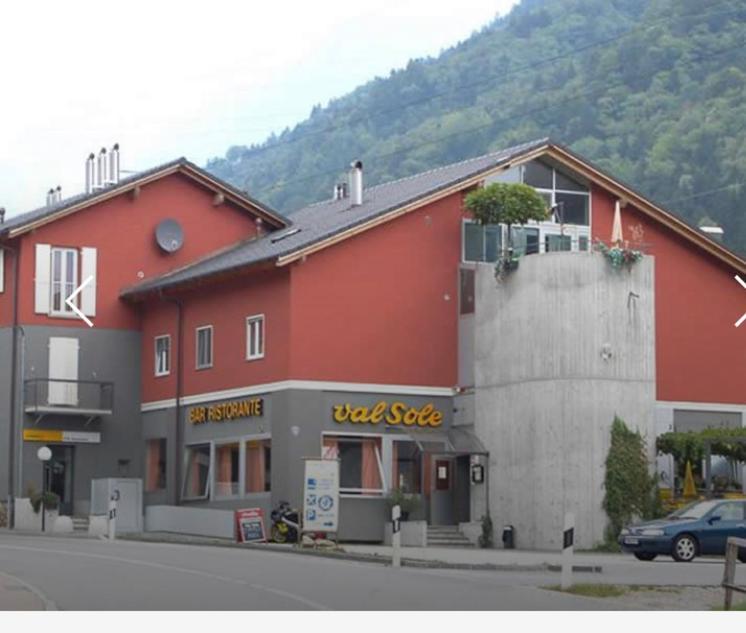 Ristorante Con Alloggio Val Sole Hotel Acquarossa Exterior photo